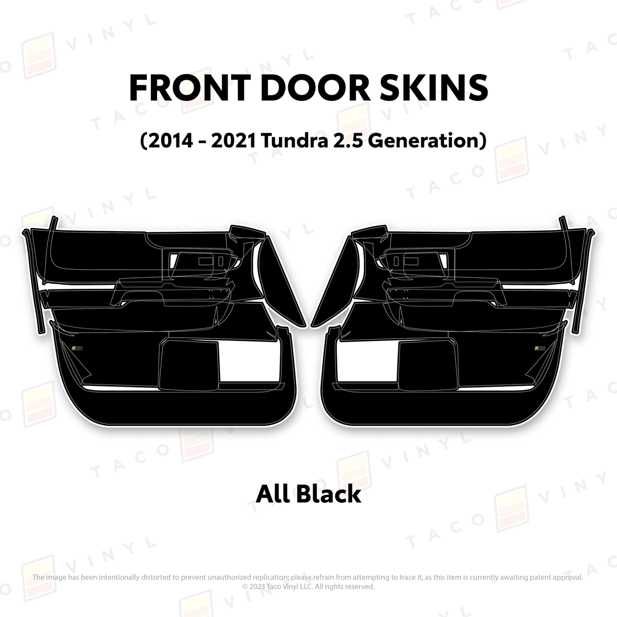 2014-21 Tundra Door Skins - Xtrusion Overland