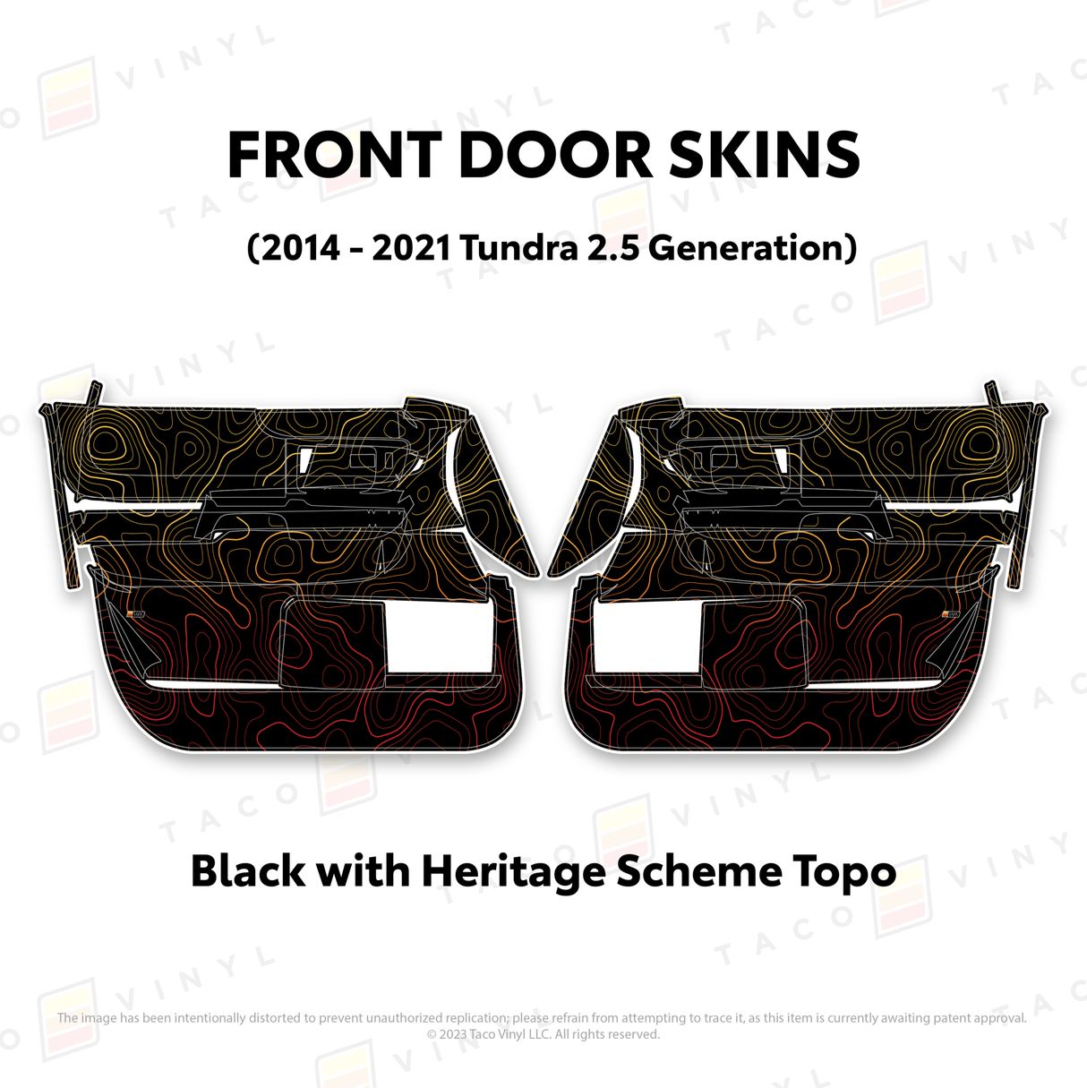 2014-21 Tundra Door Skins - Xtrusion Overland