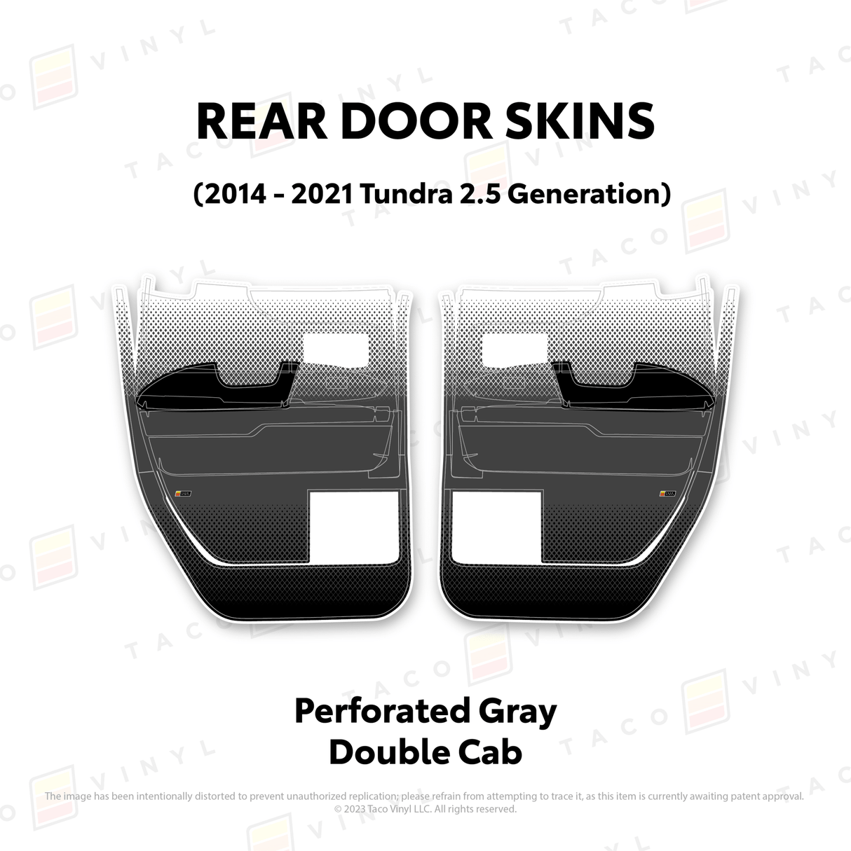 2014-21 Tundra Door Skins - Xtrusion Overland