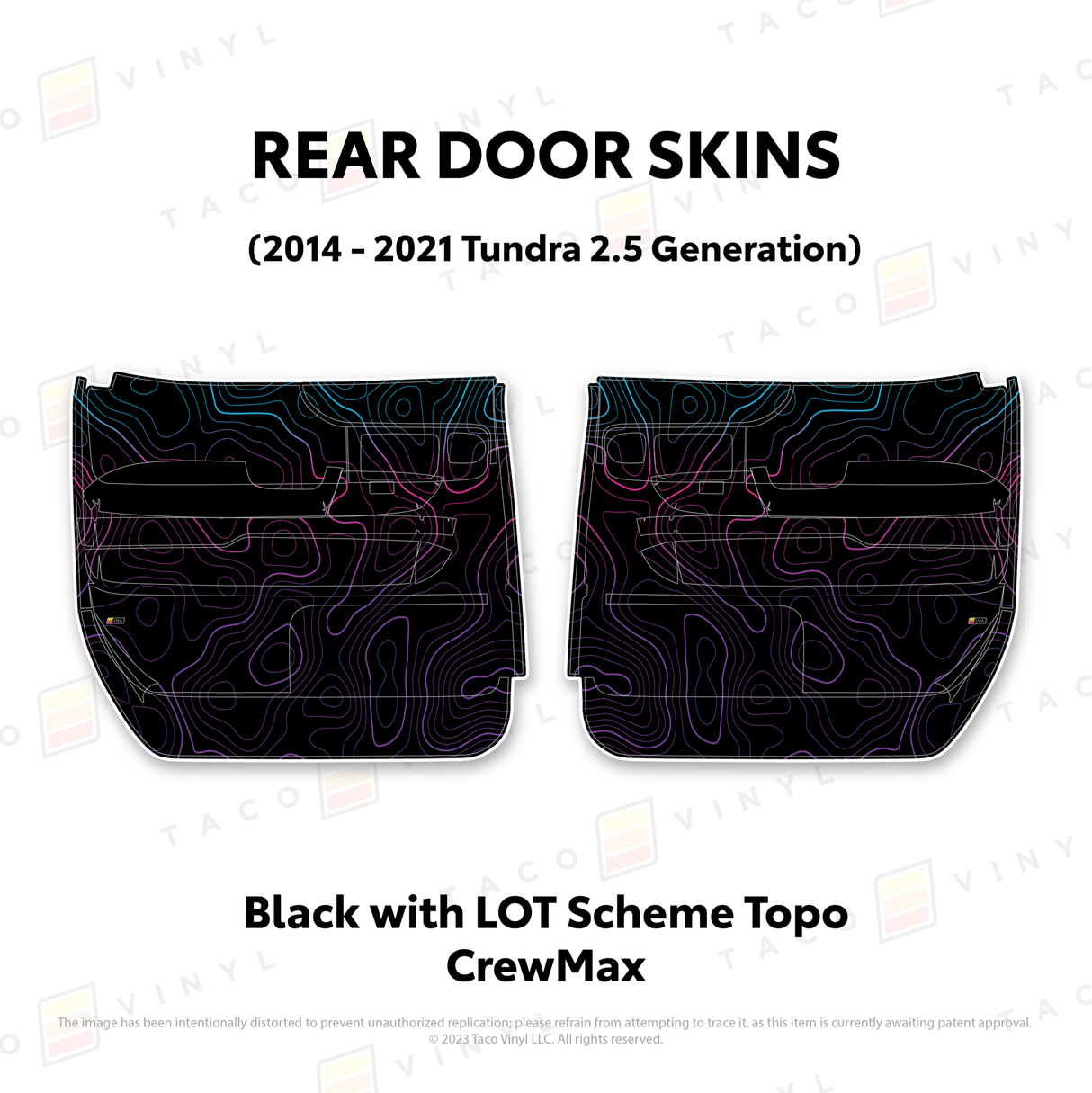 2014-21 Tundra Door Skins - Xtrusion Overland