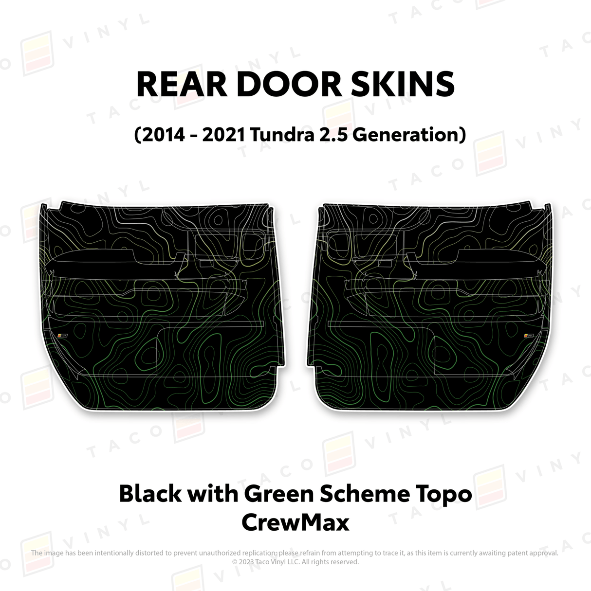 2014-21 Tundra Door Skins - Xtrusion Overland