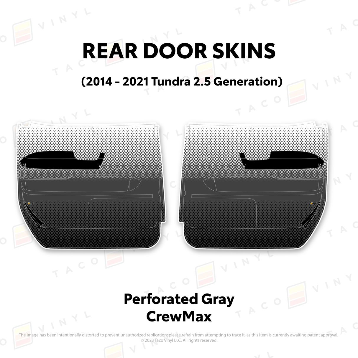 2014-21 Tundra Door Skins - Xtrusion Overland