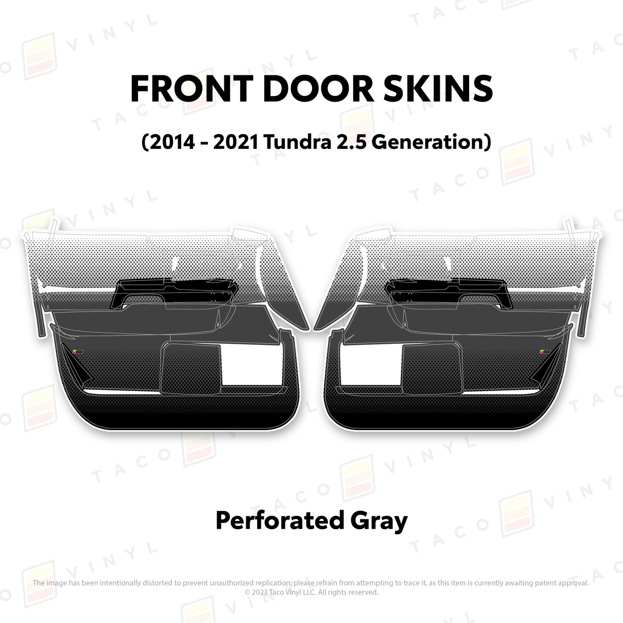 2014-21 Tundra Door Skins