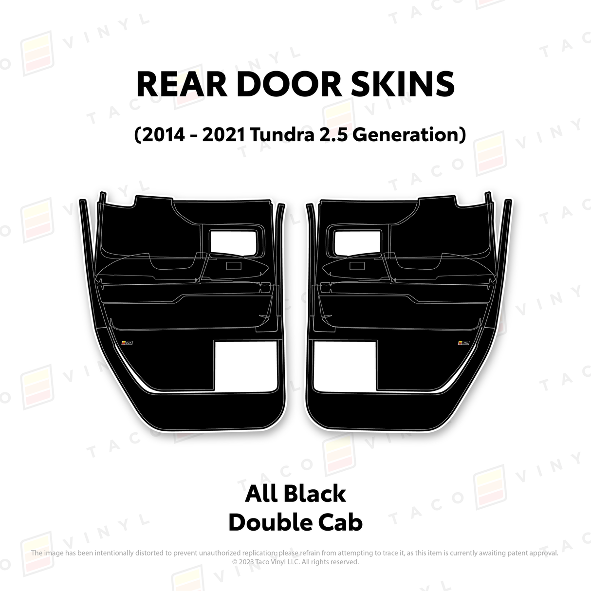 2014-21 Tundra Door Skins
