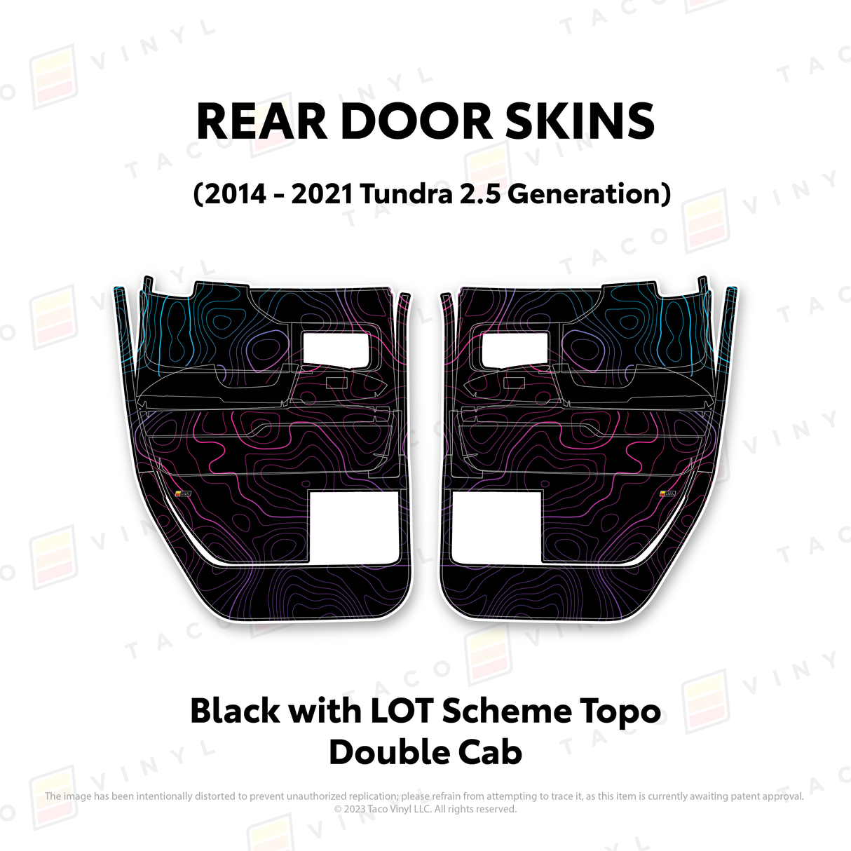 2014-21 Tundra Door Skins