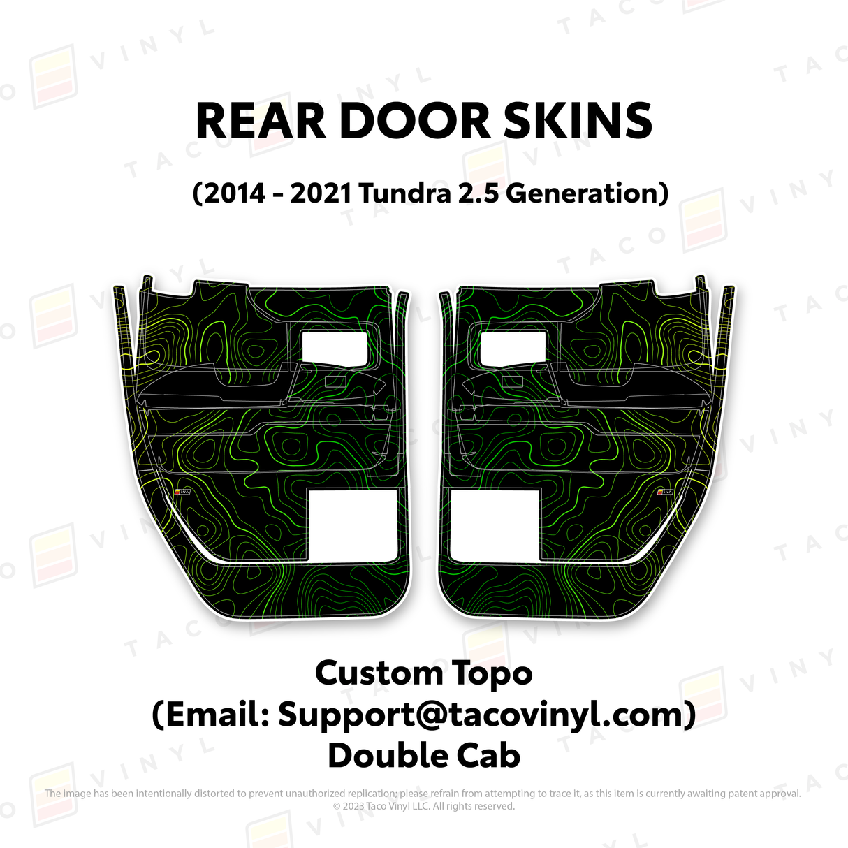 2014-21 Tundra Door Skins