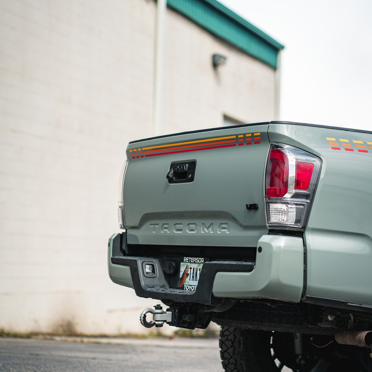 2016-2023 Tacoma Checkered Stripe Kit - Xtrusion Overland