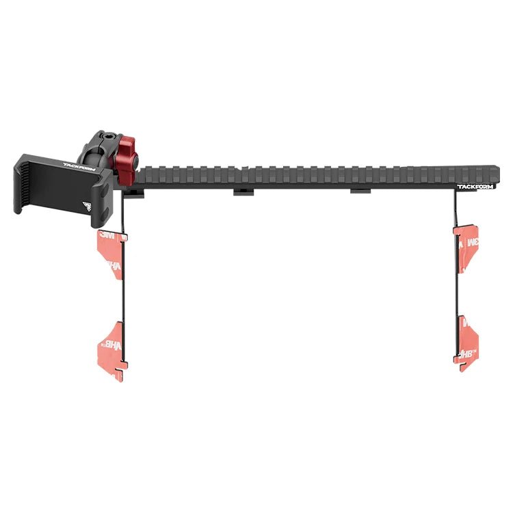 2016-2023 Toyota Tacoma Tackform Assault Track Picatinny Dash Bracket With 20LITE Phone Holder - Xtrusion Overland
