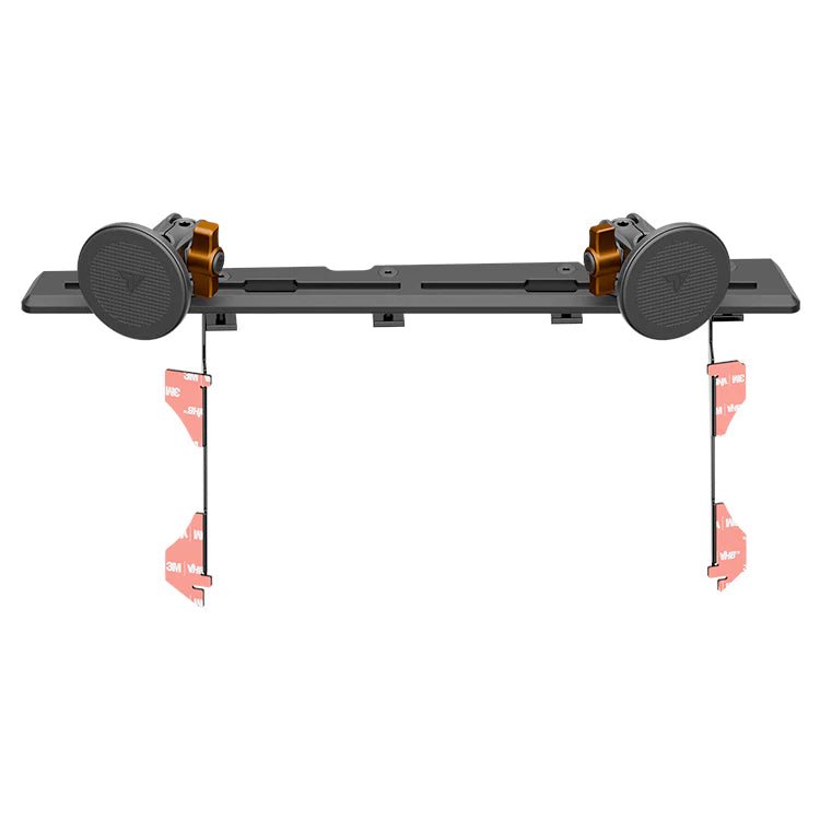 2016-2023 Toyota Tacoma Tackform Slim Track Dash Bracket With Dual MagSafe Phone Mounts - Xtrusion Overland