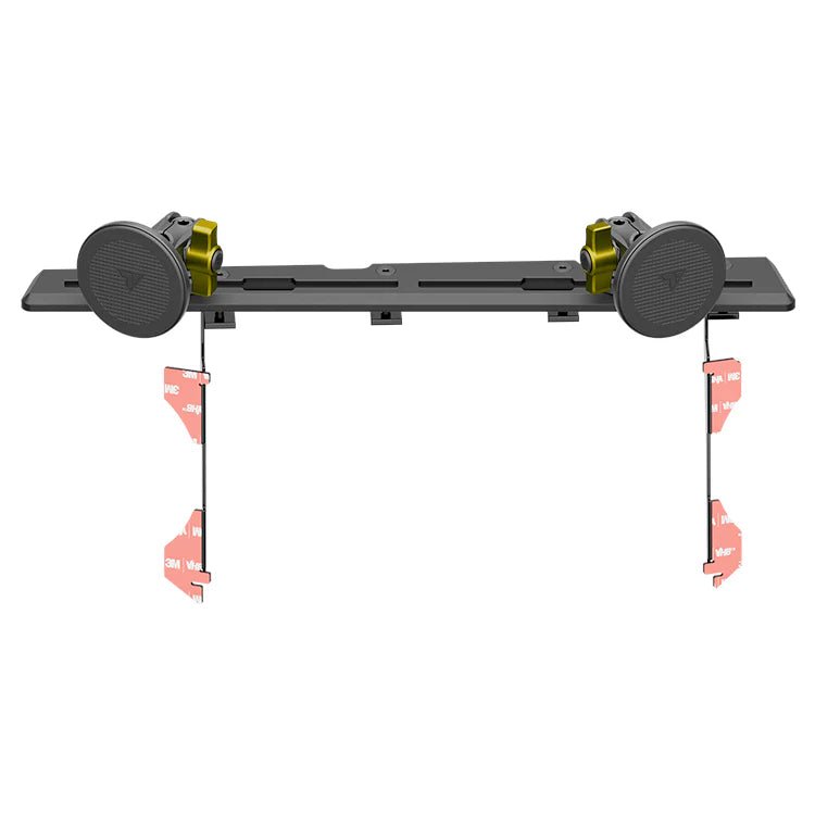 2016-2023 Toyota Tacoma Tackform Slim Track Dash Bracket With Dual MagSafe Phone Mounts - Xtrusion Overland