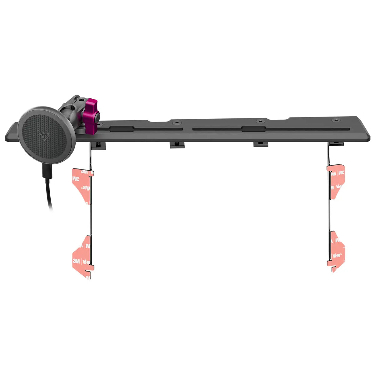 2016-2023 Toyota Tacoma Tackform Slim Track Dash Bracket With MagSafe Charging Phone Mount - Xtrusion Overland