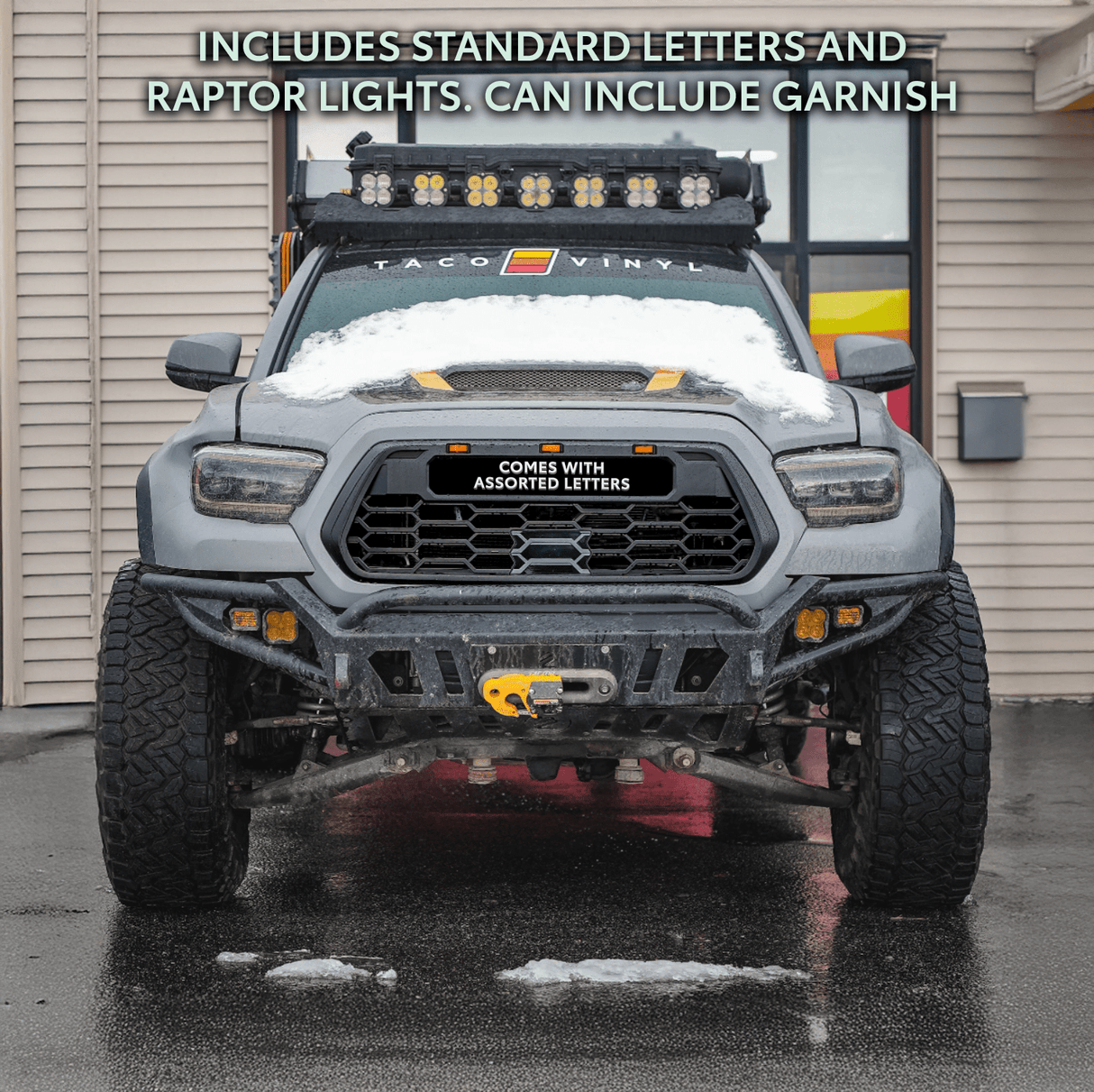 2016-23 Tacoma Alpha Front Grille - Xtrusion Overland