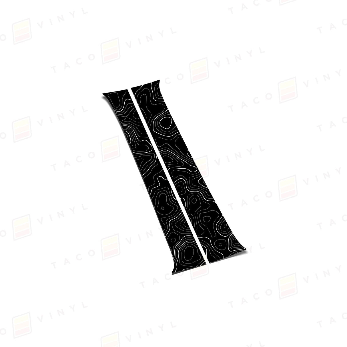 2016-23 Tacoma Door Pillar Decals - Xtrusion Overland