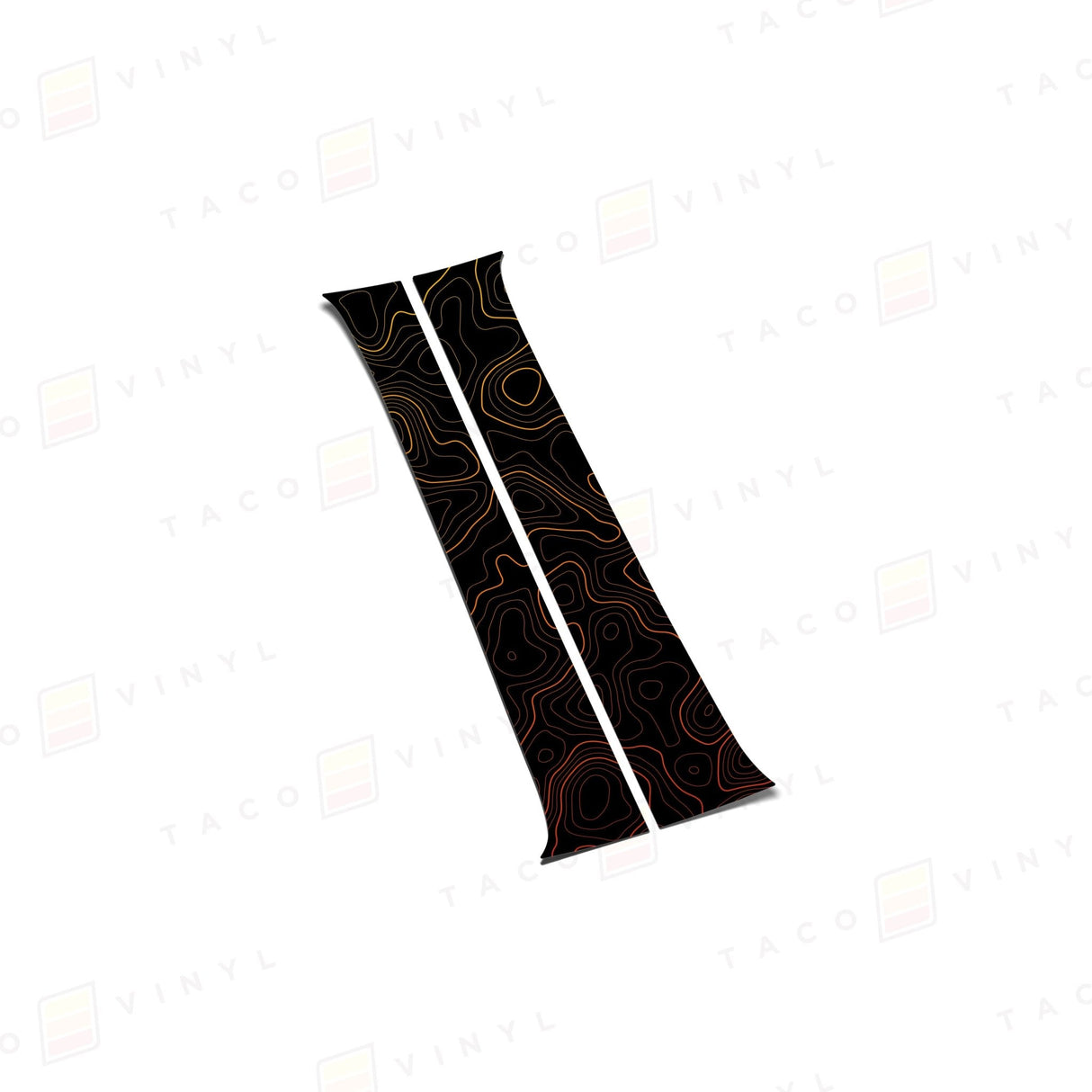 2016-23 Tacoma Door Pillar Decals - Xtrusion Overland