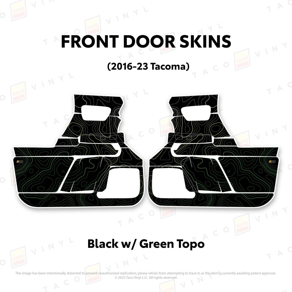 2016-23 Tacoma Door Skins - Xtrusion Overland