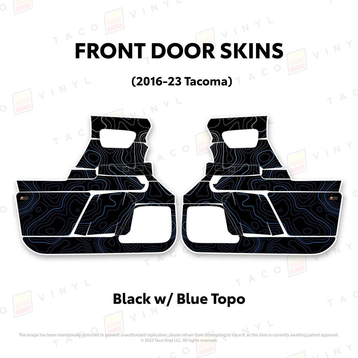2016-23 Tacoma Door Skins - Xtrusion Overland