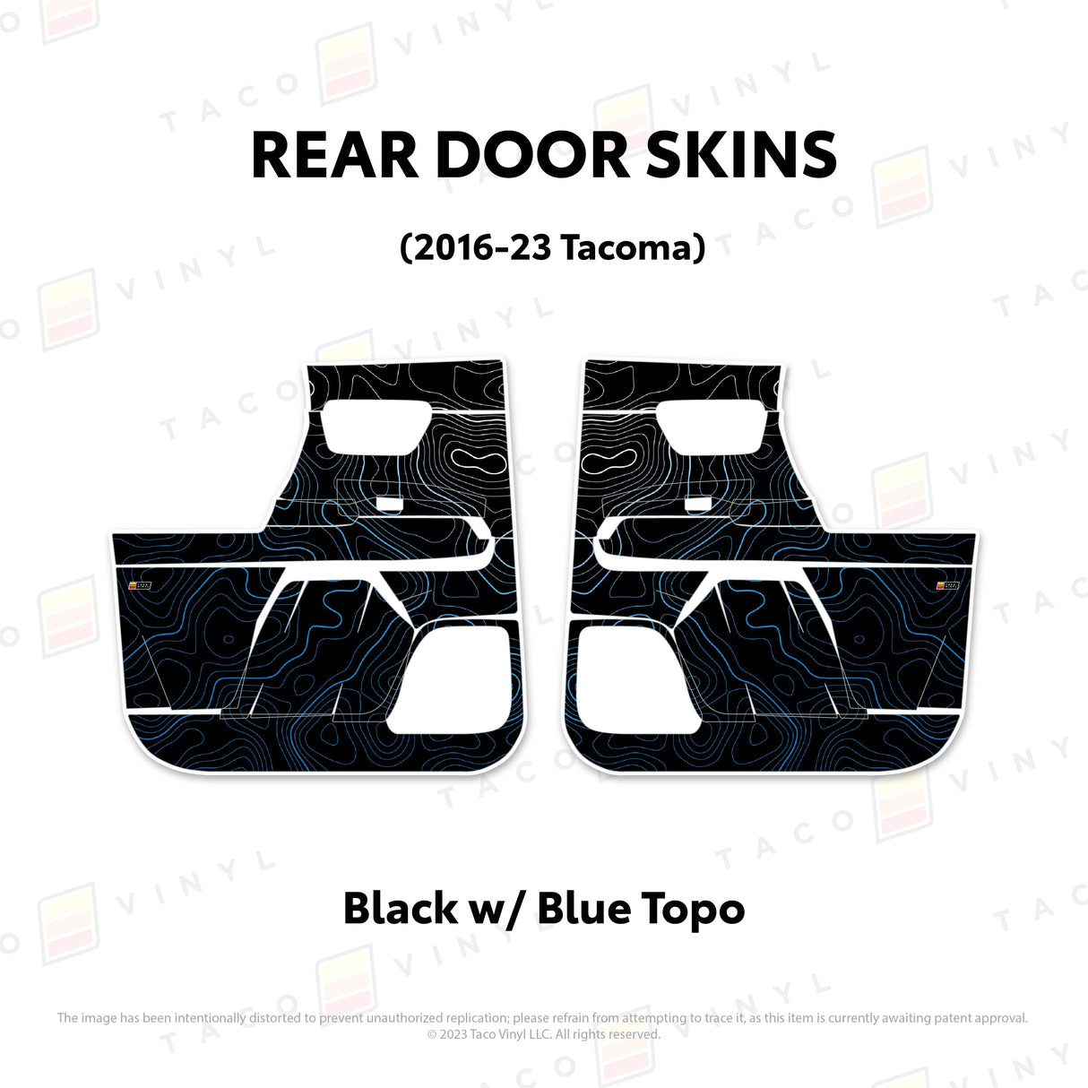 2016-23 Tacoma Door Skins