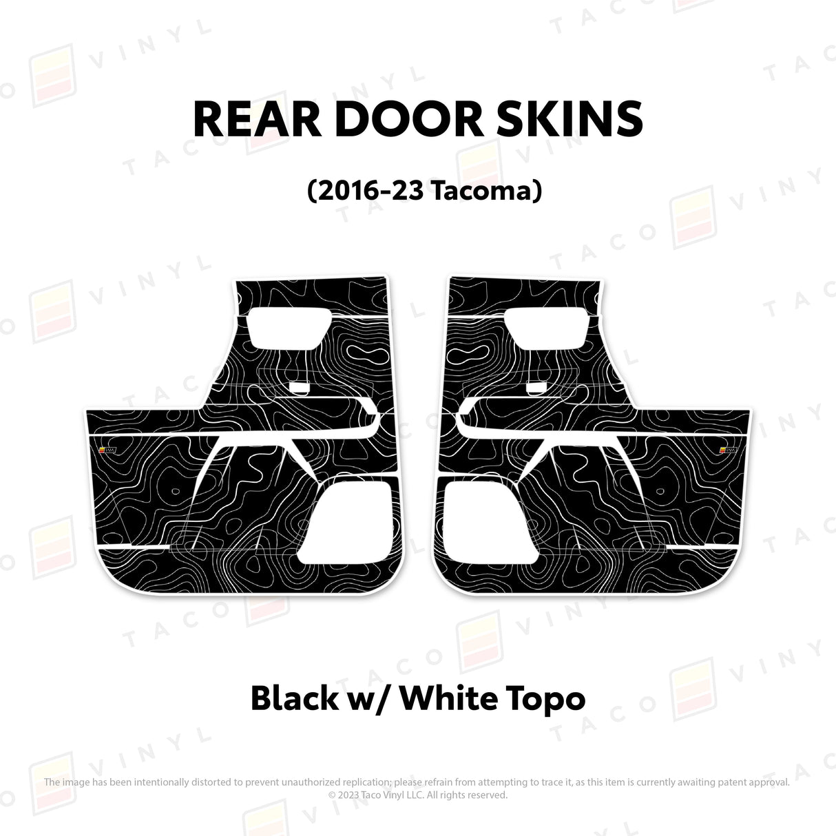 2016-23 Tacoma Door Skins