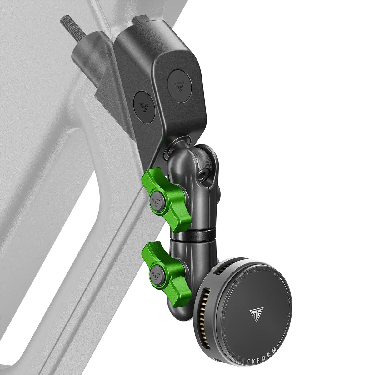 2018-2023 Jeep JL, Gladiator, and 4xe LINK™ Grab Handle Mount With Qi2.2/MagSafe Charging & Cooling Phone Holder | 3.5" Arm - Xtrusion Overland