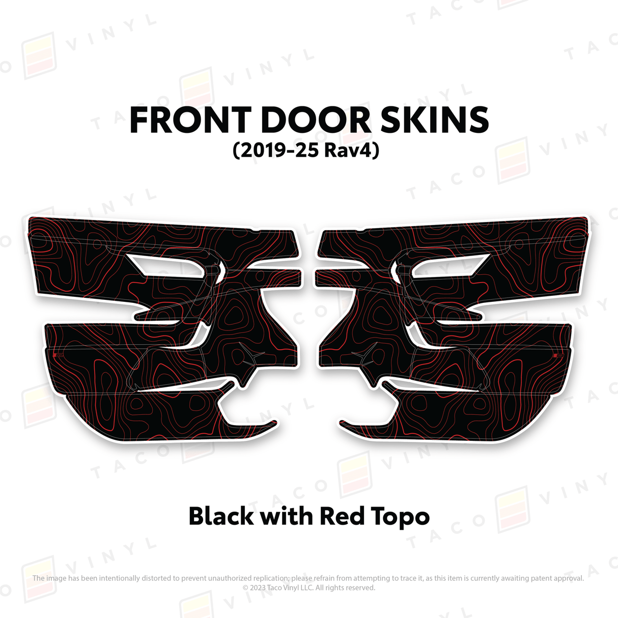 2019-25 Rav4 Door Skins - Xtrusion Overland