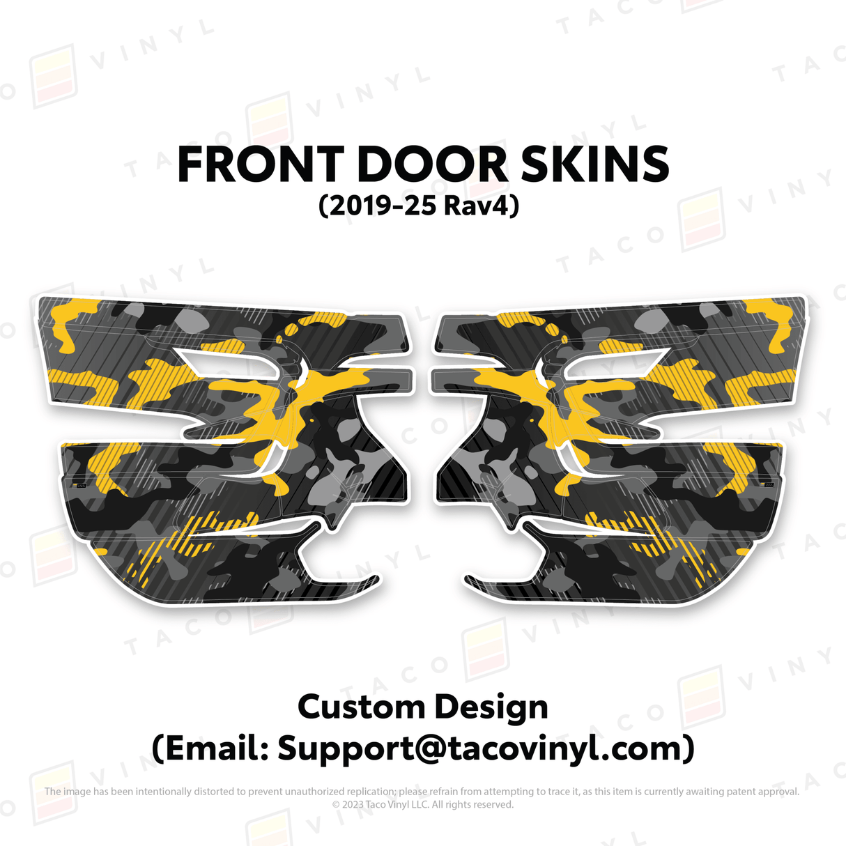 2019-25 Rav4 Door Skins - Xtrusion Overland