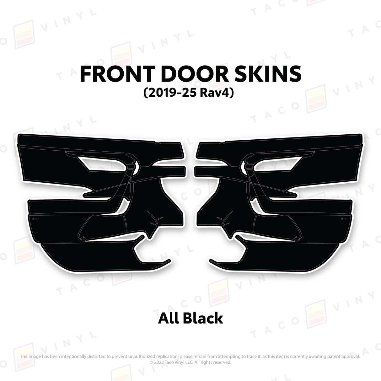 2019-25 Rav4 Door Skins - Xtrusion Overland