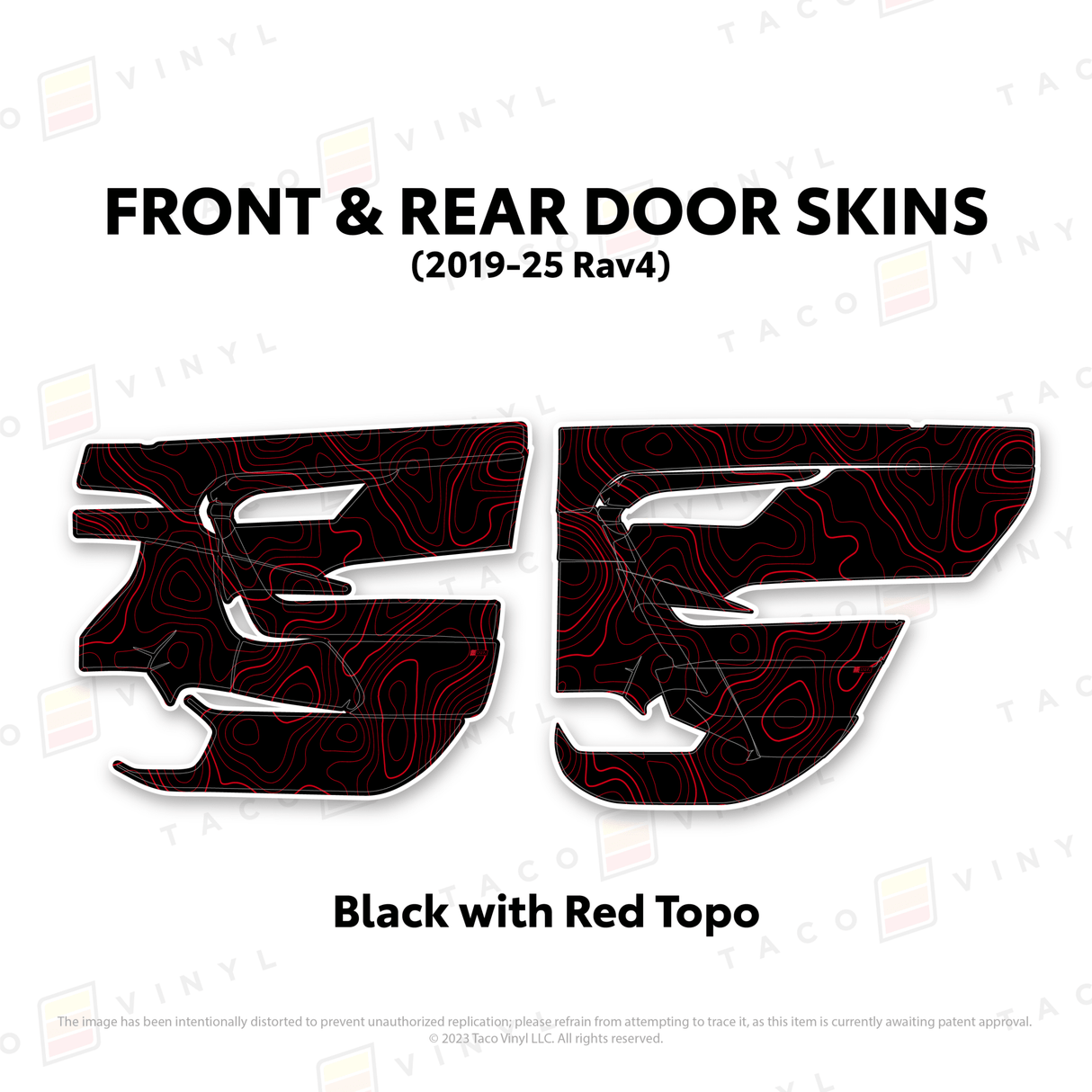 2019-25 Rav4 Door Skins - Xtrusion Overland