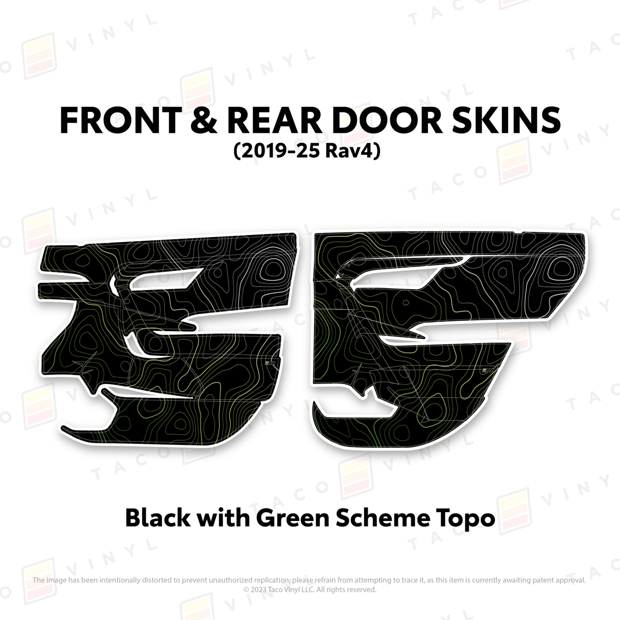 2019-25 Rav4 Door Skins - Xtrusion Overland