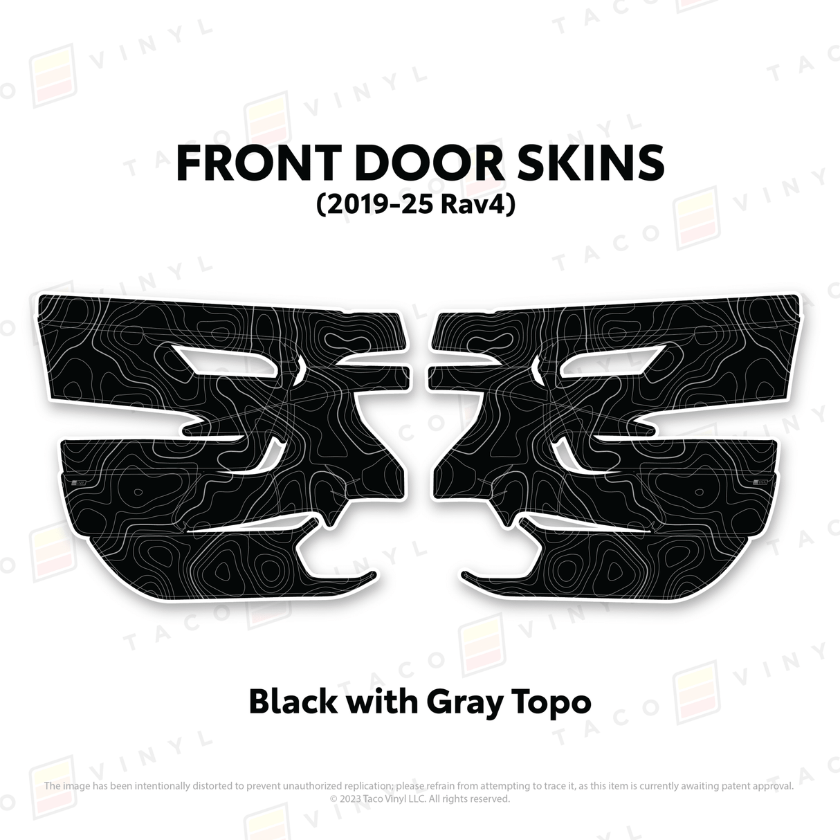 2019-25 Rav4 Door Skins - Xtrusion Overland