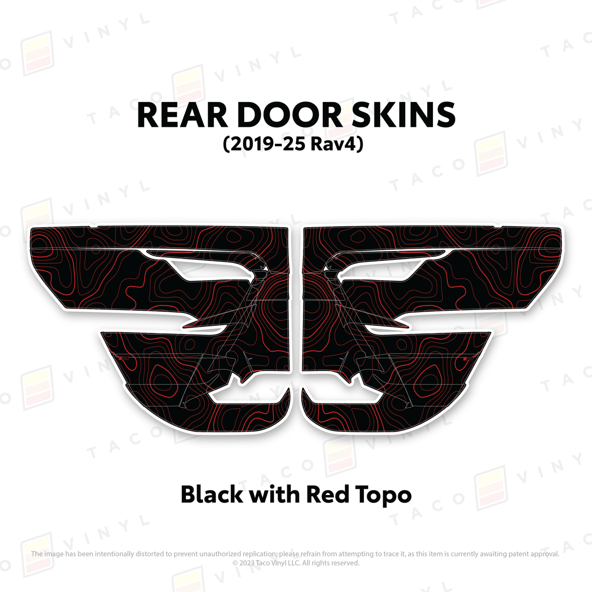 2019-25 Rav4 Door Skins - Xtrusion Overland