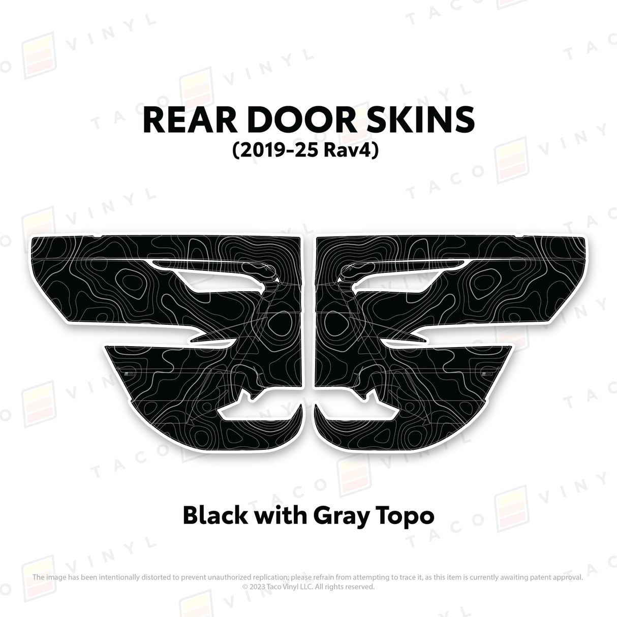 2019-25 Rav4 Door Skins - Xtrusion Overland