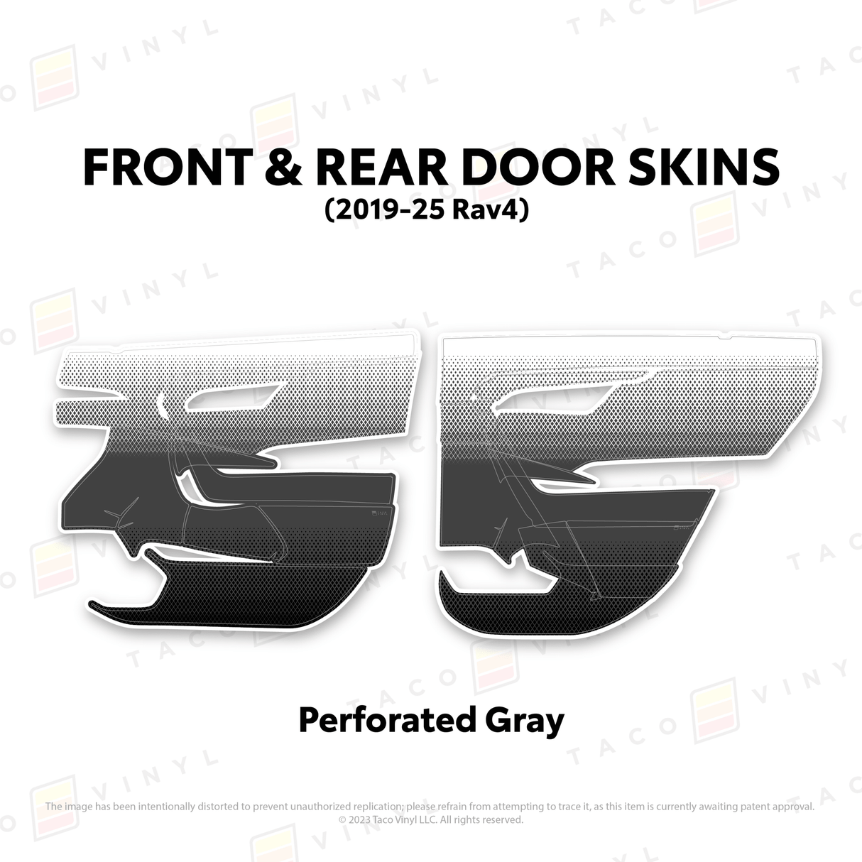 2019-25 Rav4 Door Skins - Xtrusion Overland