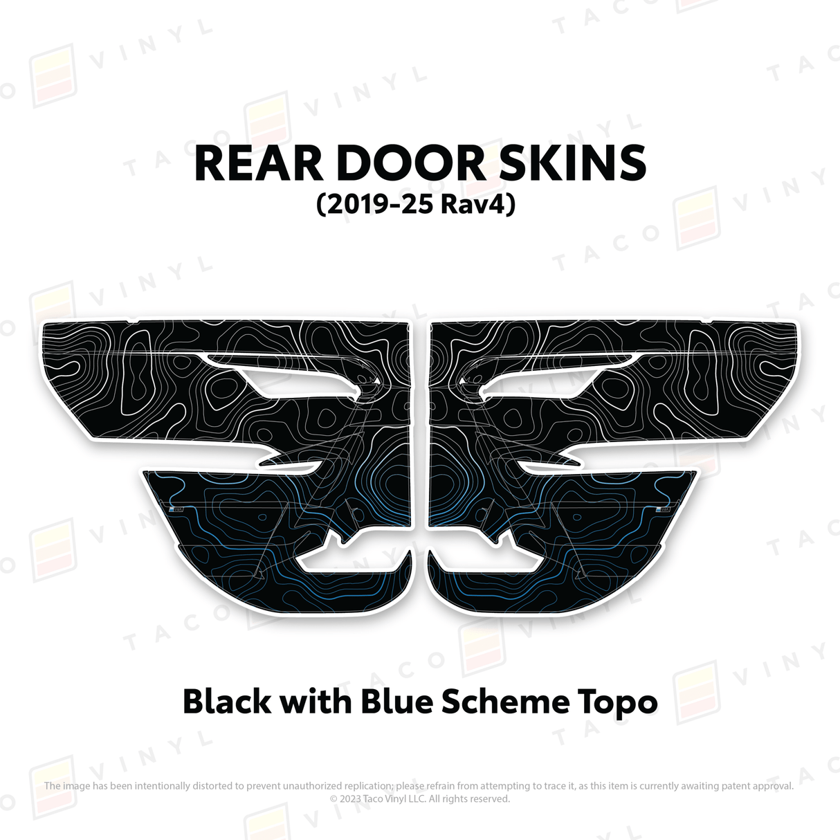 2019-25 Rav4 Door Skins - Xtrusion Overland