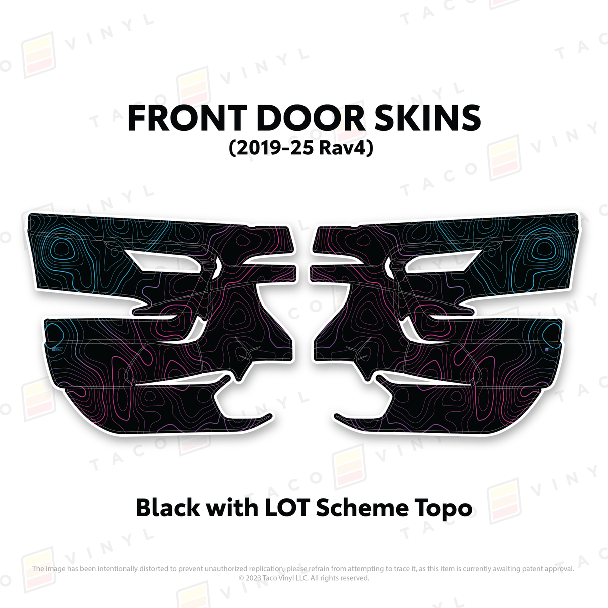 2019-25 Rav4 Door Skins - Xtrusion Overland