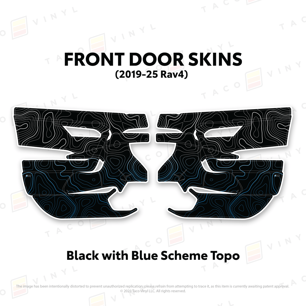 2019-25 Rav4 Door Skins - Xtrusion Overland