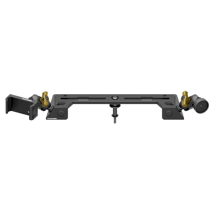 2021 - 2024 Ford Bronco SPORT Tackform Slim Track Dash Bracket With 20LITE Phone & Midland Magnetic CB Radio Mic Mounts - Xtrusion Overland