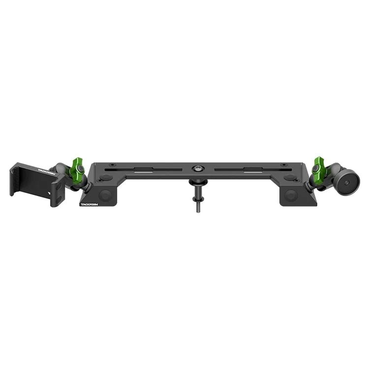2021 - 2024 Ford Bronco SPORT Tackform Slim Track Dash Bracket With 20LITE Phone & Midland Magnetic CB Radio Mic Mounts - Xtrusion Overland
