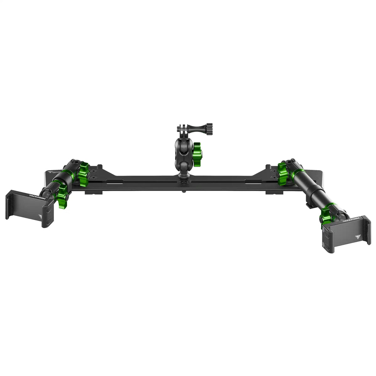 2021+ Ford Bronco & Bronco Raptor (Non-Sport) Tackform Slim Track Dash Bracket With Dual 20LITE Phone Mounts & GoPro Mount - Xtrusion Overland