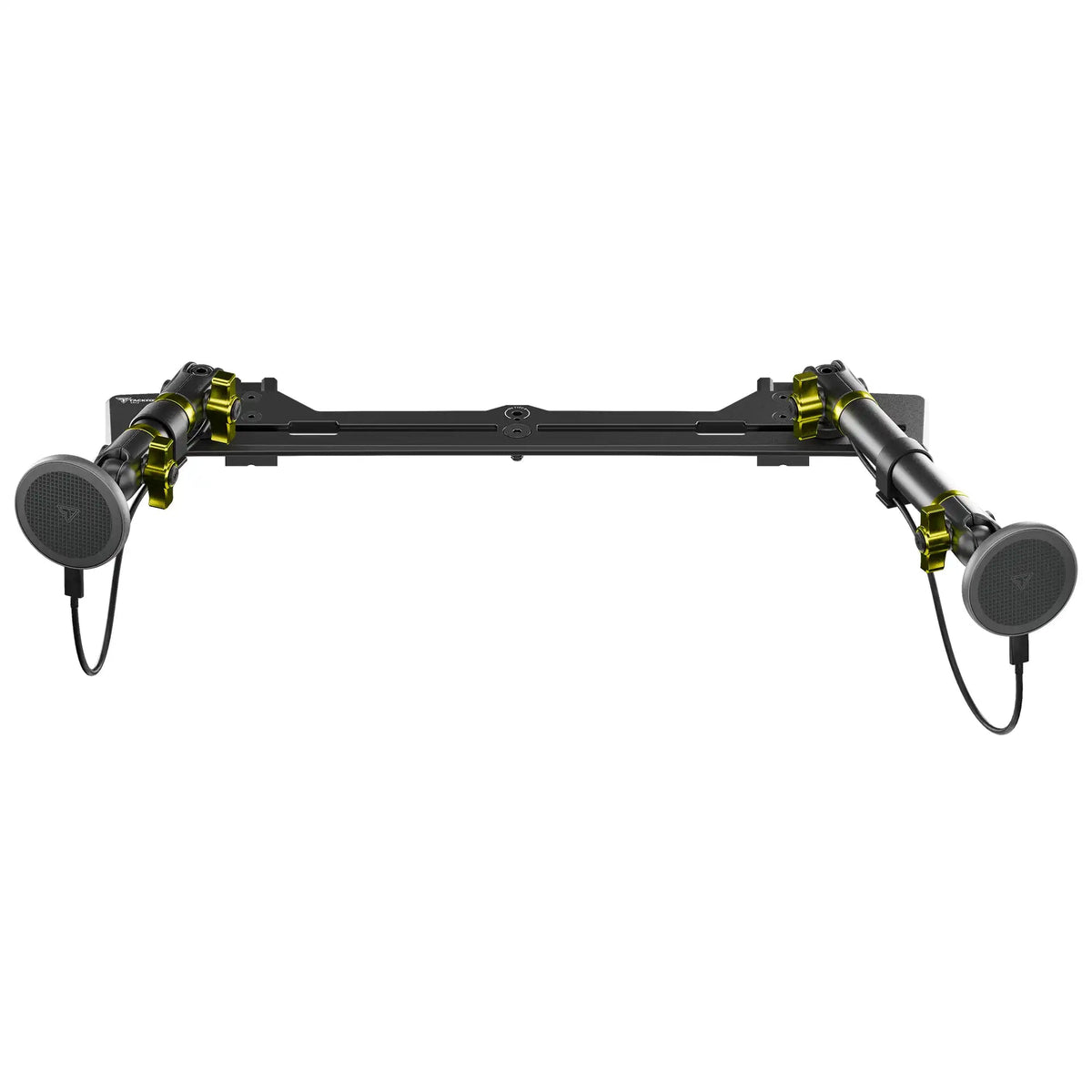 2021+ Ford Bronco & Bronco Raptor (Non-Sport) Tackform Slim Track Dash Bracket With Dual MagSafe Charging Phone Mounts - Xtrusion Overland