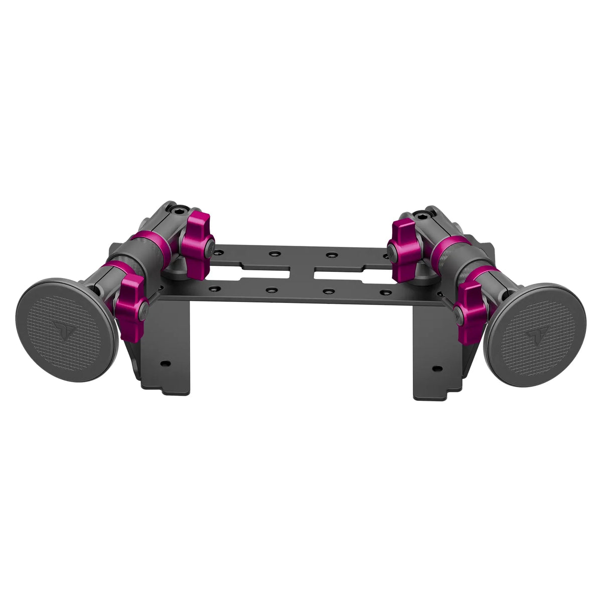 2022 Ford Super Duty (Compatible With 12” Screen ONLY) Tackform Fast Track Dash Bracket With Dual MagSafe Phone Mounts - Xtrusion Overland
