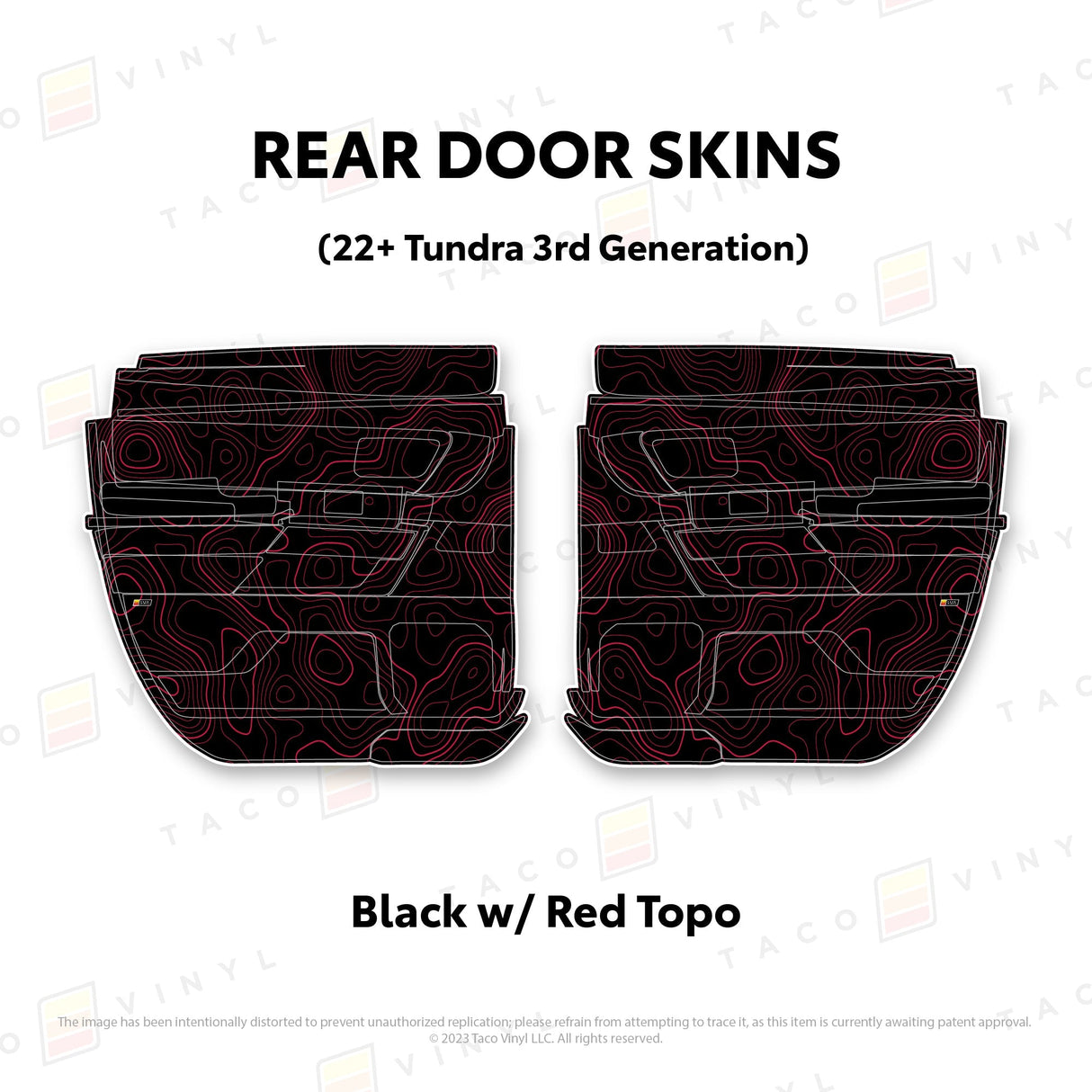 2022+ Tundra Door Skins - Xtrusion Overland