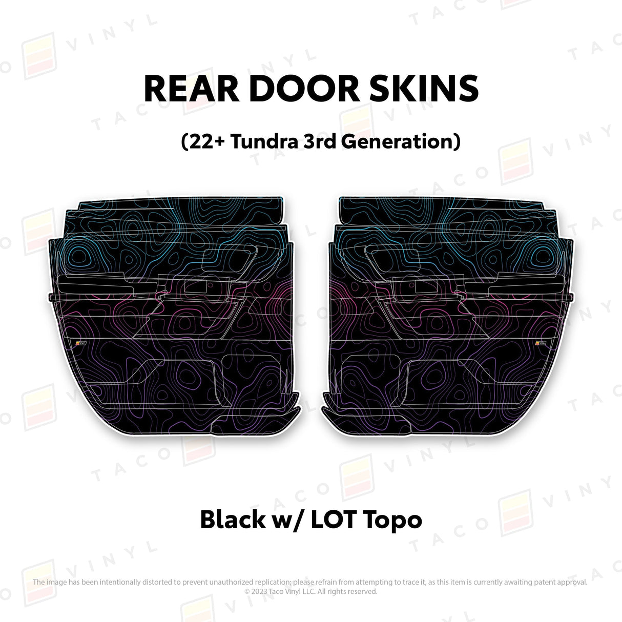 2022+ Tundra Door Skins - Xtrusion Overland