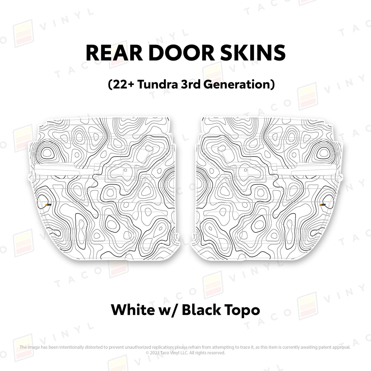 2022+ Tundra Door Skins - Xtrusion Overland