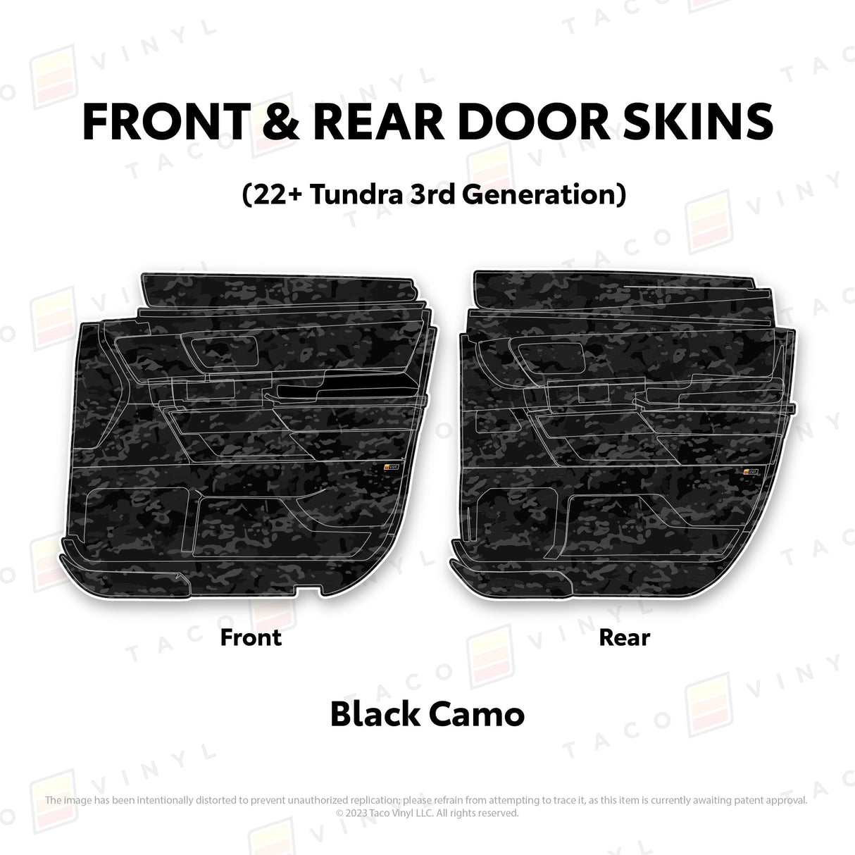 2022+ Tundra Door Skins - Xtrusion Overland