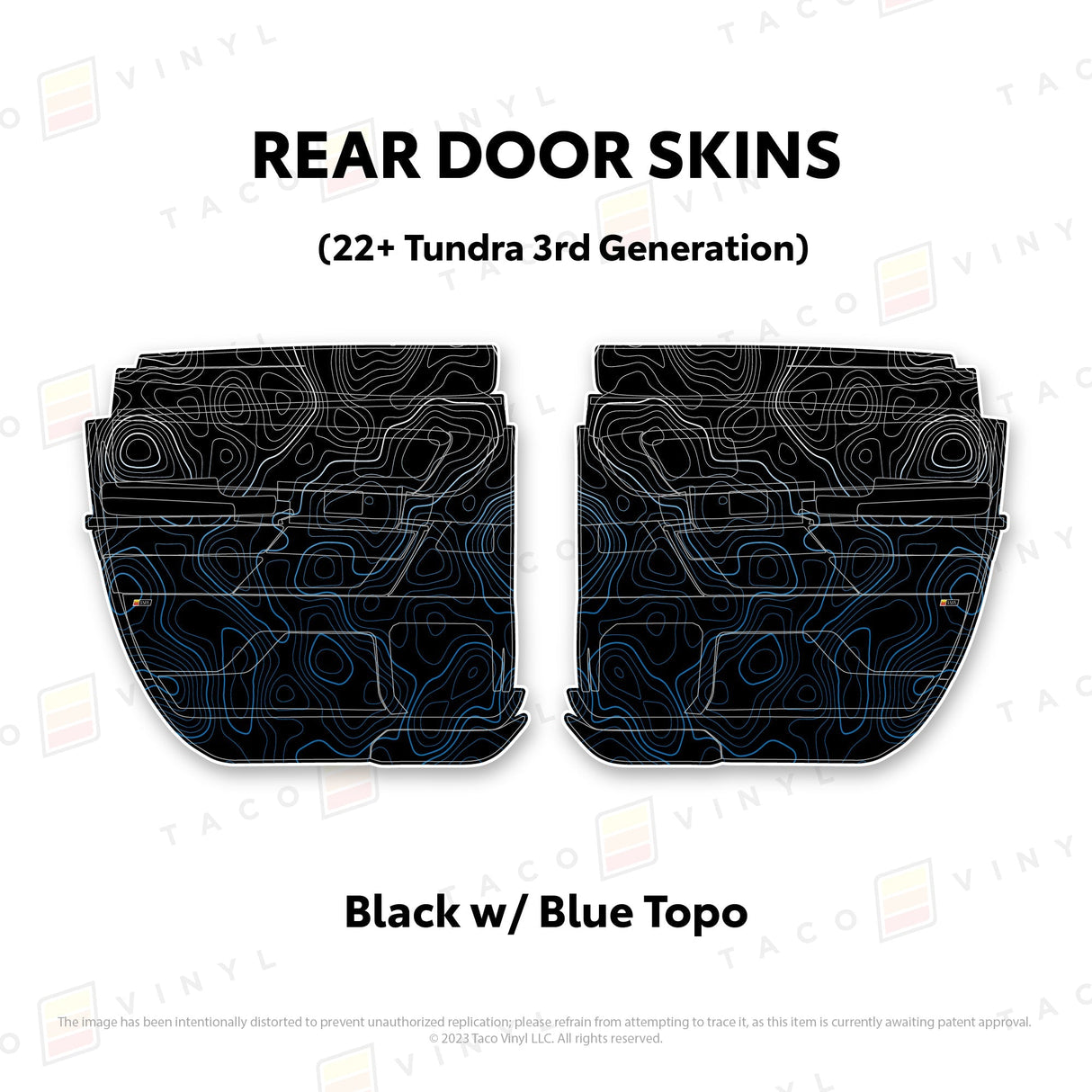 2022+ Tundra Door Skins - Xtrusion Overland