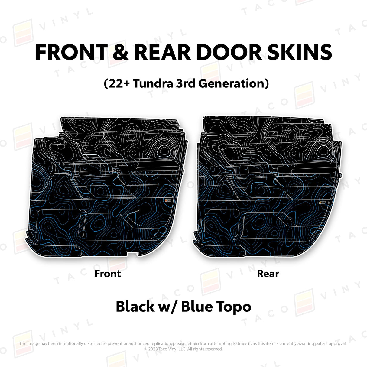 2022+ Tundra Door Skins - Xtrusion Overland