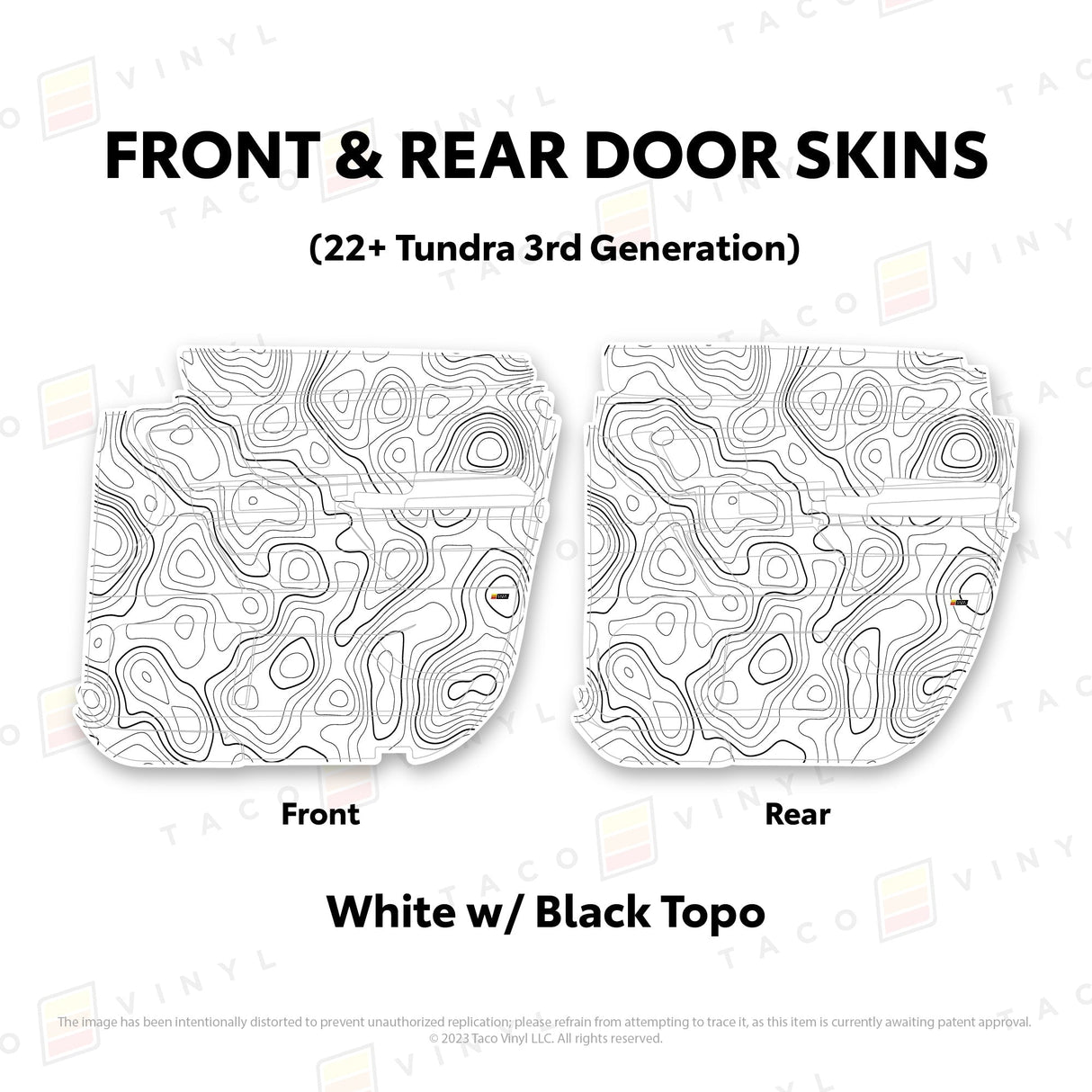 2022+ Tundra Door Skins - Xtrusion Overland