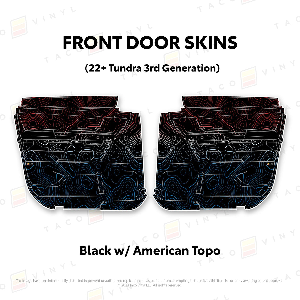 2022+ Tundra Door Skins - Xtrusion Overland