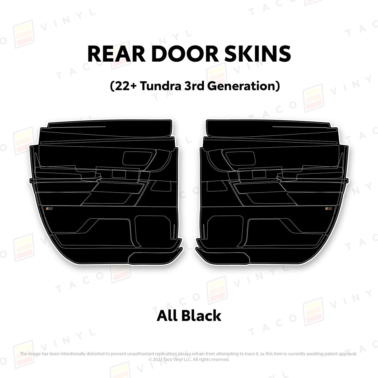 2022+ Tundra Door Skins - Xtrusion Overland
