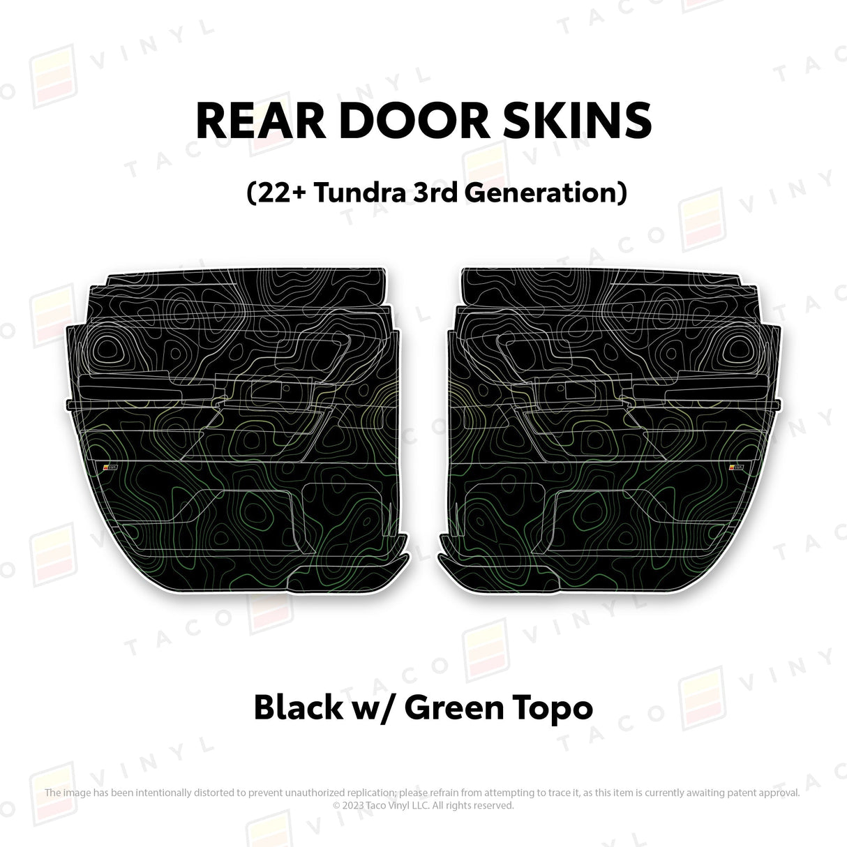 2022+ Tundra Door Skins - Xtrusion Overland